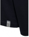 Monobi Jersey Stitch thin dark blue cashmere pullover shop online men s knitwear