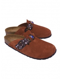 Post&Co. brown suede sandals price online