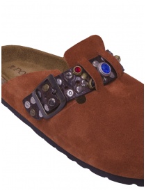 Post&Co. brown suede sandals buy online