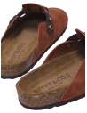 Post&Co. brown suede sandals price BI68LAZ-CAMOSCIO 378 TAN shop online