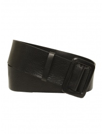 Post&Co. black leather band belt online