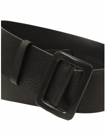 Post&Co. black leather band belt