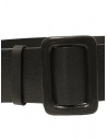 Post&Co. black leather band belt 10288LANCA NERO price