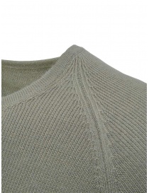 Label Under Construction maglia in cashmere e seta verde militare prezzo