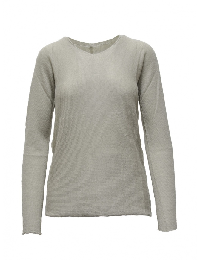 Label Under Construction pullover in cashmere grigio chiaro 40YMSW59 ROY1 LG SRL maglieria donna online shopping