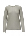 Label Under Construction light grey cashmere pullover buy online 40YMSW59 ROY1 LG SRL