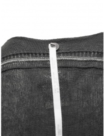 Label Under Construction maglia grigia con ricamo posteriore acquista online