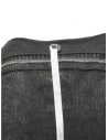 Label Under Construction dark grey sweater with rear embroidery shop online men s knitwear