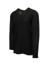 Label Under Construction maglia nera con ricamo posteriore 36YMSW251 CO148 BK SRL prezzo