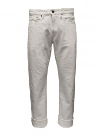 Japan Blue Jeans Circle straight white jeans online