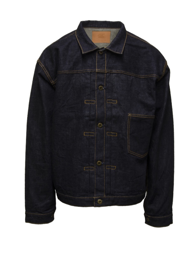 Japan Blue Jeans dark blue denim jacket JBOT11013A 14.8oz CLASSIC mens jackets online shopping