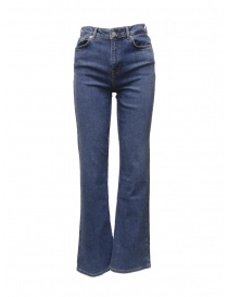 Selected Femme medium blue high waisted bootcut jeans 16088224 MEDIUM BLUE order online