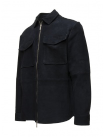 Selected Homme blue suede jacket price
