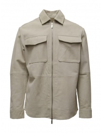 Selected Homme giacca scamosciata beige chiaro online