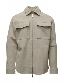 Selected Homme giacca scamosciata beige chiaro scontati online