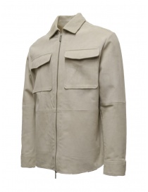 Selected Homme giacca scamosciata beige chiaro