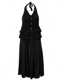 A Tentative Atelier Sarton jacquard vest dress SARTON BLACK A2324761B order online