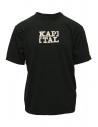 Kapital T-shirt nera "KAP][TAL" acquista online EK-1481 BLACK