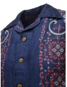 Kapital long shirt dress in blue and red linen K2305OP172 RED price
