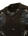 Kapital camicia marrone stampata K2304LS106 BROWN acquista online