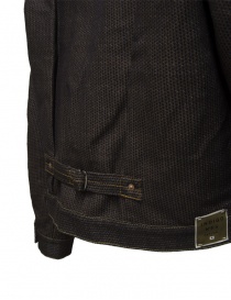 Kapital KAP-302 giacca in jeans marrone Century Denim
