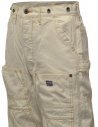 Kapital Lumber multi-pocket pants in white canvas shop online mens trousers