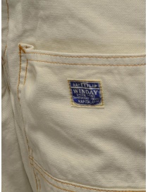 Kapital Lumber multi-pocket pants in white canvas buy online price