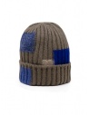 Kapital berretto grigio in lana effetto patchwork acquista online EK-1510 GRAY