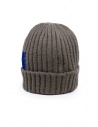 Kapital berretto grigio in lana effetto patchworkshop online cappelli