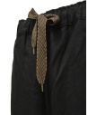 Kapital Casa black heavy linen pants shop online womens trousers