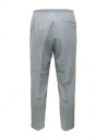 Cellar Door Alfred dusty green wool trousers with elastic shop online mens trousers