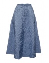 Cellar Door Ambra T Cellar Door Ambra T light blue quilted padded skirt buy online AMBRA T RIVERSIDE QT634 66