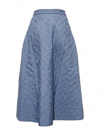 Cellar Door Ambra T Cellar Door Ambra T light blue quilted padded skirt buy online