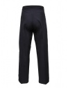 Cellar Door Dino wide trousers in blue mixed wool shop online mens trousers