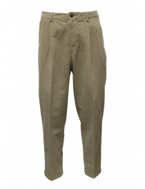 Pantaloni uomo online: Cellar Door Modlu pantalone in velluto a coste fini beige