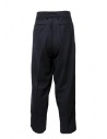 Cellar Door Vito pantalone in lana blu scuroshop online pantaloni uomo
