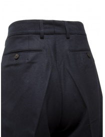 Cellar Door Vito pantalone in lana blu scuro pantaloni uomo acquista online