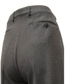 Cellar Door Noa classic trousers in asphalt grey wool mens trousers buy online