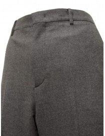 Cellar Door Noa pantalone classico in lana grigio asfalto prezzo