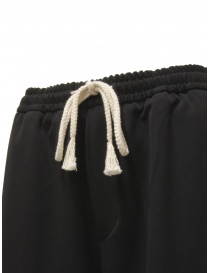 Cellar Door Laura black winter pants with drawstring womens trousers buy online