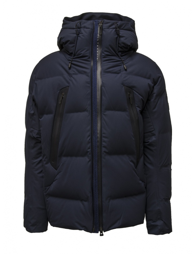 Descente Mizusawa Down Jacket Mountaineer blue DAMWGK30U NVGR mens jackets online shopping