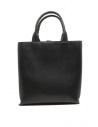 Cornelian Taurus Trace Tote mini borsa quadrata a tracolla in pelle nera CO23FWTT020 BLACK prezzo