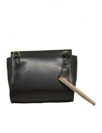 Cornelian Taurus Trace Cover mini shoulder bag in black leather buy online