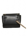 Cornelian Taurus Trace Cover mini shoulder bag in black leather shop online bags
