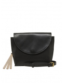 Cornelian Taurus Trace Cover mini shoulder bag in black leather bags buy online