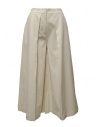 Dune_ Ivory white twill culotte trousers buy online 02 24 C10U GREGGIO