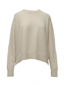 Dune_ Pullover in cashmere beige chiaro 02 40 K27U ANTIQUE WHITE ordine online