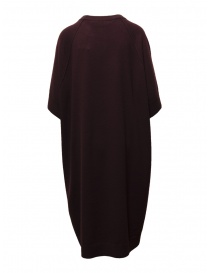 Dune_ Abito in cashmere rosso bordeaux