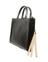 Cornelian Taurus Trace Tote mini borsa quadrata a tracolla in pelle nerashop online borse