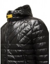 Parajumpers Miroku short thin shiny black down jacket PMPUTC02 MIROKU BLACK 0541 buy online